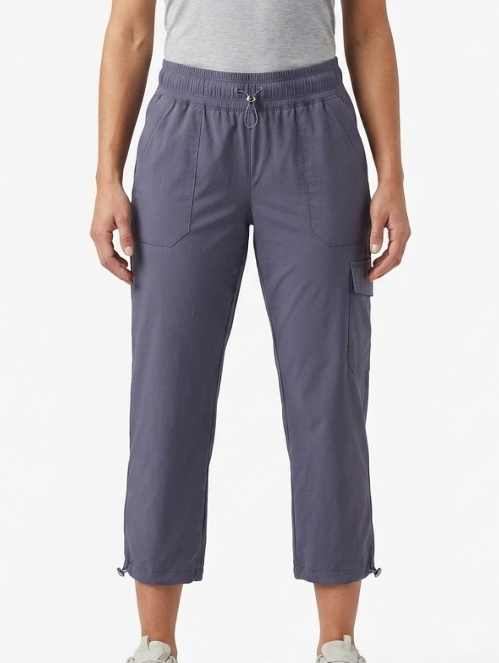RBX Live Life Active Women's Cargo Capri Pants Bundle Size Large Black & Grey